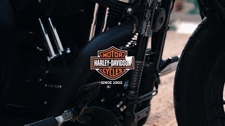 Harley Davidson Comercial Iron 883 vs Forty eight [upl. by Conlee]