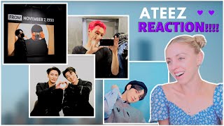 ATEEZ REACTION Wooyoung Vlog  Logbook 101  Vogue Interview  10 Things ATEEZ Cant Live Without [upl. by Riannon]