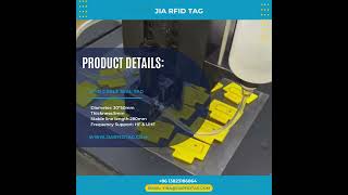 JIA RFID TAG new product [upl. by Kcirdez97]