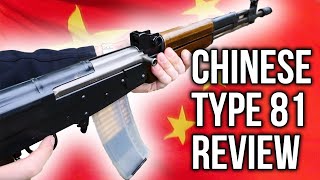 Chinese Type 81 Shooting Not Quite An AK SKS or SVD [upl. by Demmahum]