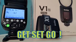 GODOX V1 Unboxing amp review  The Round Head Flash with AKR1 KIT and X1T Wireless Trigger [upl. by Attenhoj731]