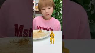 Bandar Mama Nodles Order 🥳 mini wood toy wood working art skill short cartoon viral trending [upl. by Lilybelle]