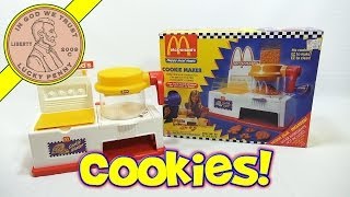 McDonalds Happy Meal Magic Cookie Maker Set 1993 Mattel Toys Fun Recipes [upl. by Fitalludba530]