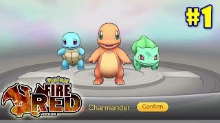 Pokémon Rojo Fuego 3D Android  1 UN COMIENZO EN KANTO CON GRAFICOS 3D PARECIDOS A POKEMON X e Y [upl. by Trinl]