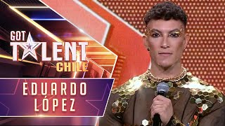 Eduardo López  Audiciones  Got Talent Chile 2024 [upl. by Wiener]