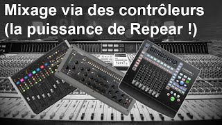 Mixage via des contrôleurs la puissance de Reaper [upl. by Akenaj]