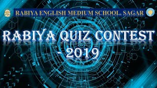 RABIYA QUIZ CONTEST 2019 [upl. by Phila534]