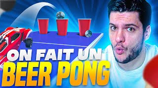 BIÈRE PONG SUR RL ENTRE POTES  Ft SniiperRL GaspowRocketLeague PulseGappled [upl. by Cagle]