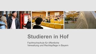 Studieren in Hof [upl. by Ethban815]