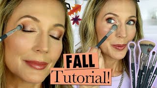 How To Use My Brush Set for Mature Skin Fall Day to Evening Eyeshadow Tutorial [upl. by Safire524]