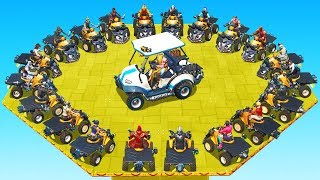 BUMPER CARS but in Fortnite Minigame [upl. by Chrisman]