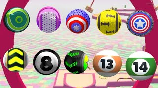 🔥Going Balls Speedrun Gameplay New Hard Race 100  Rolling Ball Games Android Games [upl. by Dorwin]