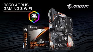 B360 AORUS GAMING 3 WIFI [upl. by Attolrahc]