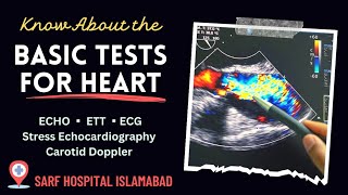 What is Echocardiography ECG ETT and Echocardiogram for Heart Disease Heart Check Up Tests [upl. by Nadruoj]