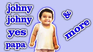 Johny Johny Yes Papa amp More  Compilation  Playlist  Popular Nursery Rhymes Collection [upl. by Koy]