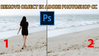 HOW TO REMOVE OBJECT IN ADOBE PHOTOSHOP CC 2019 PHOTOSHOP TUTORIAL [upl. by Dnaltiak901]