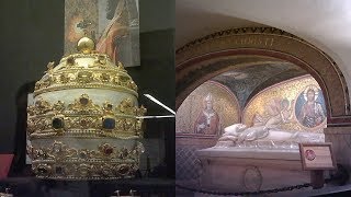 ST PETERS TREASURY MUSEUM AND VATICAN GROTTOESTombs of the Popes [upl. by Dleifniw]