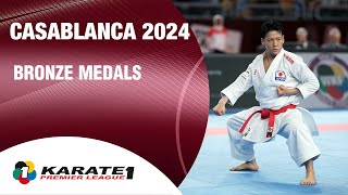 Karate1 CASABLANCA  BRONZE Medals  WORLD KARATE FEDERATION [upl. by Zoller]