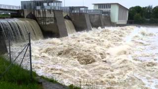 HD  Isar Hochwasser  Dingolfing  02062013 [upl. by Guthrie]