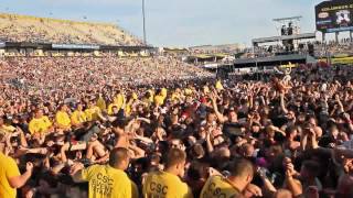 Five Finger Death Punch  Jeremy Spencer at Rock On The Range [upl. by Certie]