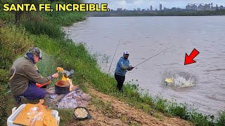 PESCA en SANTA FE SALIO EL SURUBI RIO PARANA [upl. by Kantos]