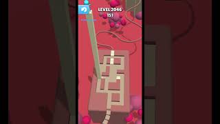 Gameplay top mobile games Relaxing n satisfying game iOSANDROID Stacky Dash shorts Level 2046 [upl. by Bellew]