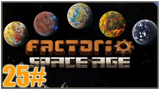 Factorio Space Age  RED LOGISTICA  25 Gameplay Español [upl. by Ecined912]