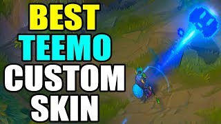 BEST TEEMO CUSTOM SKIN  BATTLE BOSS TEEMO  League of Legends [upl. by Gretchen]