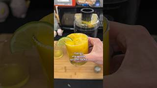 Mango margarita on the rocks recipe recipes margarita howto [upl. by Attelrac]