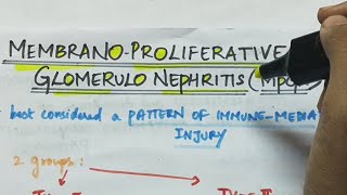 Membranoproliferative Glomerulonephritis MPGN  Pathology  Handwritten notes [upl. by Ajidahk353]