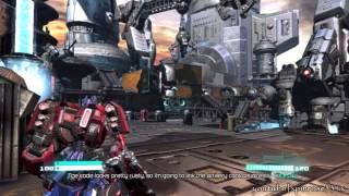 Transformers Fall of Cybertron HD Walkthrough Part 2 Chapter 2 Defend the Ark [upl. by Goodill]