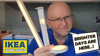 Why IKEA’s Mittled Cabinet Lights Are Worth It Review  Installation [upl. by Hart]