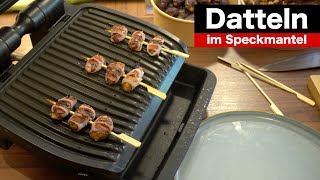 Datteln im Speckmantel im OptiGrill [upl. by Rheta]