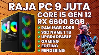 KING OF PC  Rekomendasi Rakitan PC 9 Jutaan paling worth it 2023 [upl. by Sena]