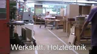 Teil 1 Ausbildung im BBW Nürnberg  Werkstatt Holztechnik [upl. by Kcirddehs]