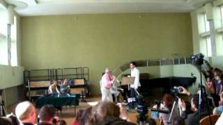 Galway  Flute Masterclasses in Moscow 2011 Kohler Study No1 op331 [upl. by Callida568]