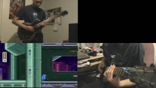 Mega Man X3  Intro Stage Theme on Guitar [upl. by Lepp]