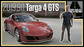 2019 911 Targa 4 GTS is an athletic cruiser  OneMile Review [upl. by Asor123]