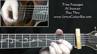 Al Stewart Time Passages  Guitar Play Thru [upl. by Atelahs]