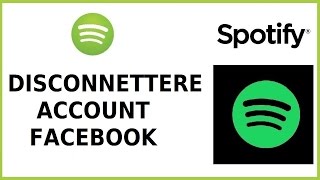 come disconnettere account facebook da spotify pc scollegare fb da spotify [upl. by Bergstein]