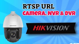 RTSP URL for Hikvision cameras DVRs and NVRs [upl. by Davina302]