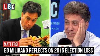 Ed Miliband The bacon sandwich didnt lose me the election  LBC [upl. by Atteval]