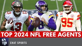 Top 25 NFL Free Agents In 2024 [upl. by Michon]