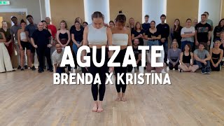 Aguzate Salsa Shines Collab by Brenda Liew and Kristina [upl. by Ardnasela512]