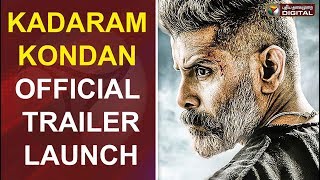 Kadaram Kondan  Official Trailer Launch  Kamal Haasan  Chiyaan Vikram  Rajesh M Selva  Ghibran [upl. by Notneuq104]