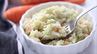 KFC Coleslaw Recipe  Kitchen Fun With My 3 Sons [upl. by Irbmac]