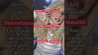 São Assim signosastrologicos astrology [upl. by Llenahs839]