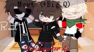 McytQuackity React To Bench Trio  Troublemaker Au  Dsmp  Credits In Descripton [upl. by Aerdnaek]