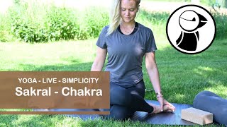 Sakralchakra Svadhisthana Chakra 2  YOGA Video Nr 125 Reise durch die Chakren [upl. by Nagiem]