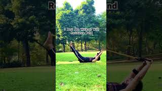 3 Best Abs Workout With Resistance Band 👍 fitness yogafittness shortvideo [upl. by Lleder313]